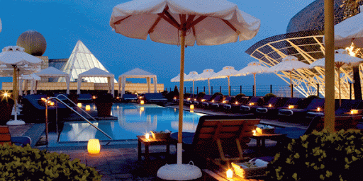 Bể bơi của Hotel Unique tại Sao Paulo